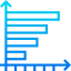 Bar chart icon 64x64