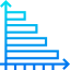 Bar chart icon 64x64