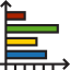 Bar chart icon 64x64