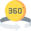 360 degrees іконка 64x64