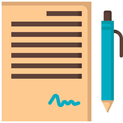Contract icon