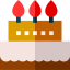 Birthday cake icon 64x64