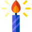 Birthday candle icon 64x64