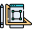 Web design icon 64x64