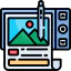 Web design icon 64x64