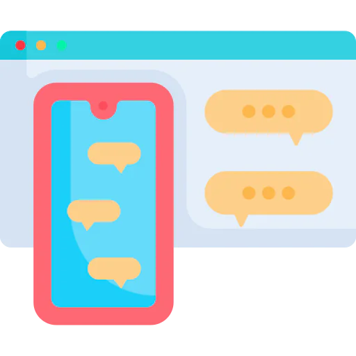 Chatting icon