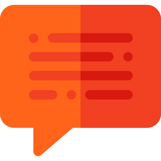 Speech bubble icon
