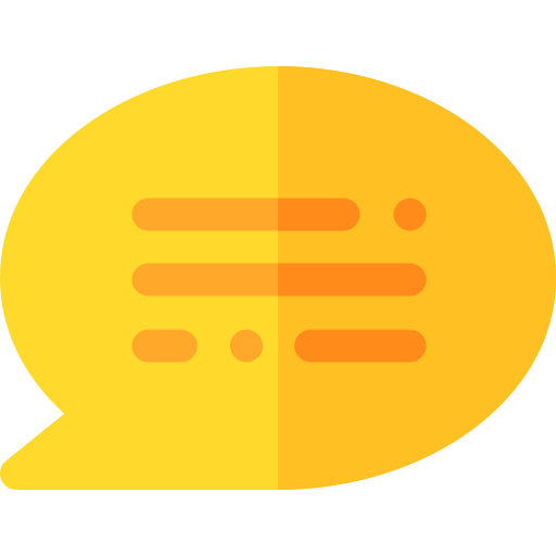 Speech bubble icon