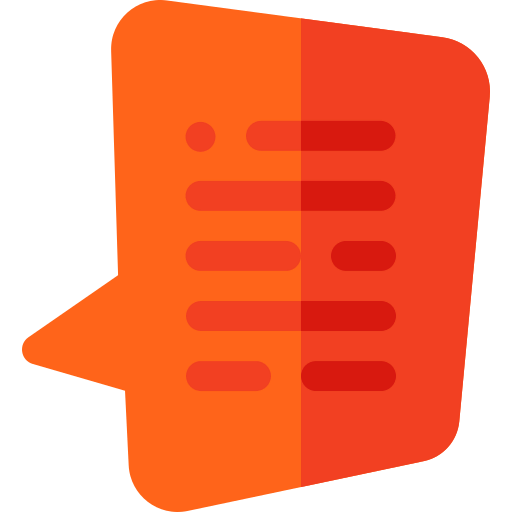Speech bubble icon