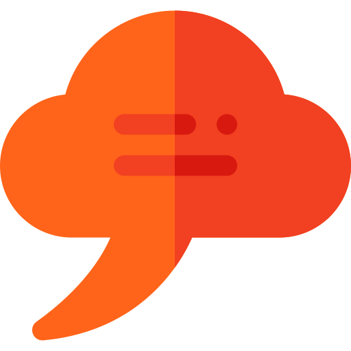 Speech bubble icon