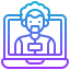 Artificial intelligence icon 64x64