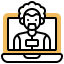 Artificial intelligence icon 64x64