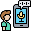 Voice recognition Ikona 64x64