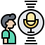 Voice recognition Ikona 64x64