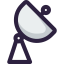 Satellite dish icon 64x64