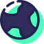 Planet earth icon 64x64
