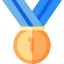 Gold medal icon 64x64