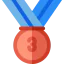 Bronze medal icon 64x64