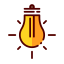 Light bulb icon 64x64