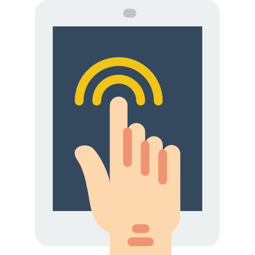 Touch screen icon