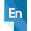 En icon 64x64