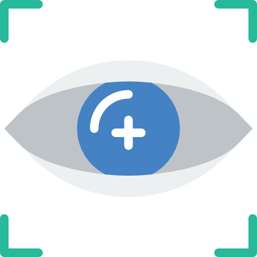 Eye scan icon
