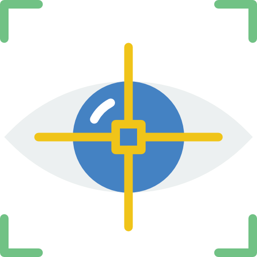 Eye scan icon
