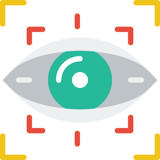 Eye scan icon