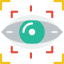 Eye scan icon 64x64