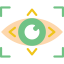 Eye scan icon 64x64