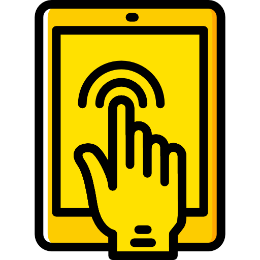 Touch screen icon