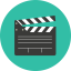 Clapperboard icon 64x64