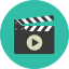 Clapperboard icon 64x64