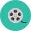 Film reel icon 64x64