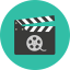 Clapperboard icon 64x64