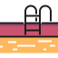 Swimming pool icon 64x64