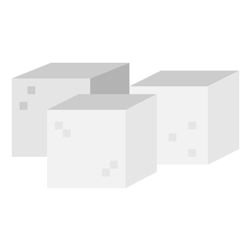 Sugar cubes icon