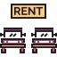 Rent a car icon 64x64