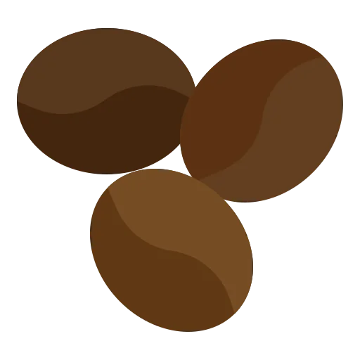 Coffee beans icon