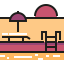 Swimming pool icon 64x64