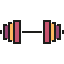 Dumbbell icon 64x64