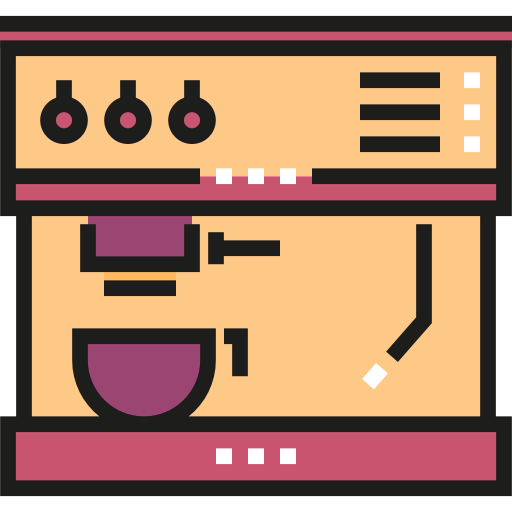 Coffee machine icon