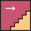 Stairs icon 64x64