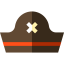 Pirate hat icon 64x64