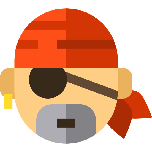 Pirate patch icon
