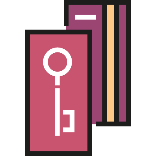 Door key icon
