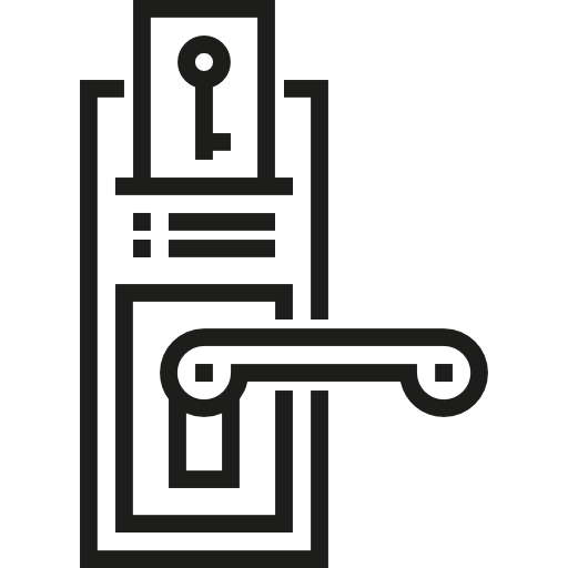 Door key icon