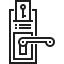 Door key Symbol 64x64