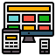 Responsive design icon 64x64