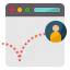 Bounce rate 图标 64x64